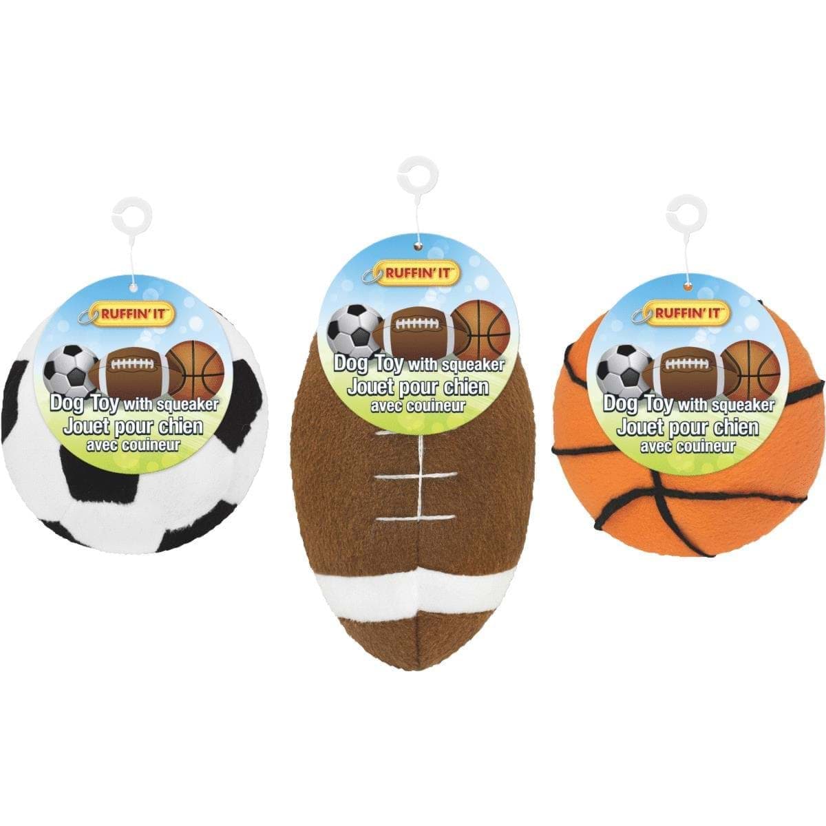 Picture of Westminster Pet Ruffin' it Sports Ball Dog Toy