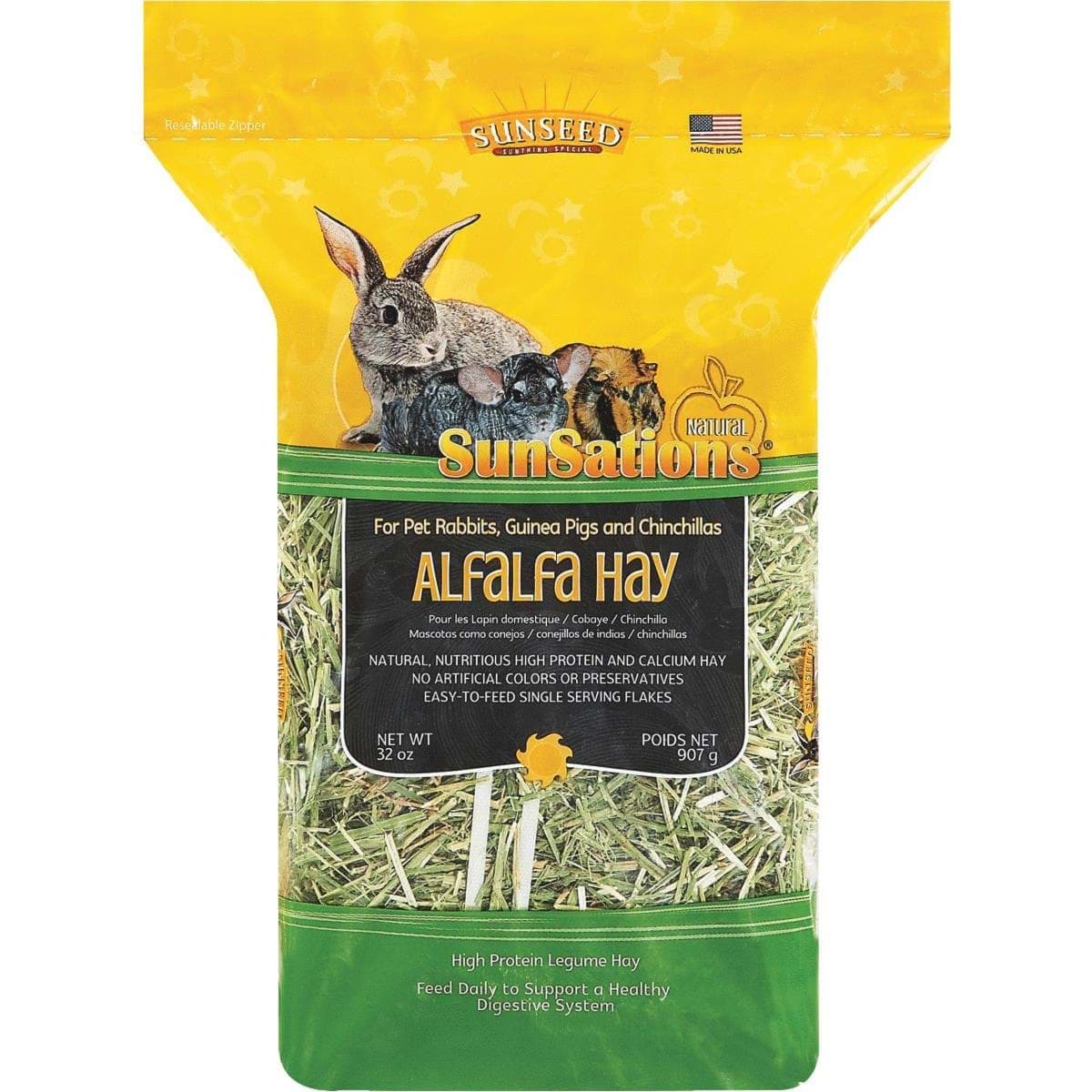 Picture of Sunseed SunSations Chinchilla, Guinea Pig, & Pet Rabbit Food