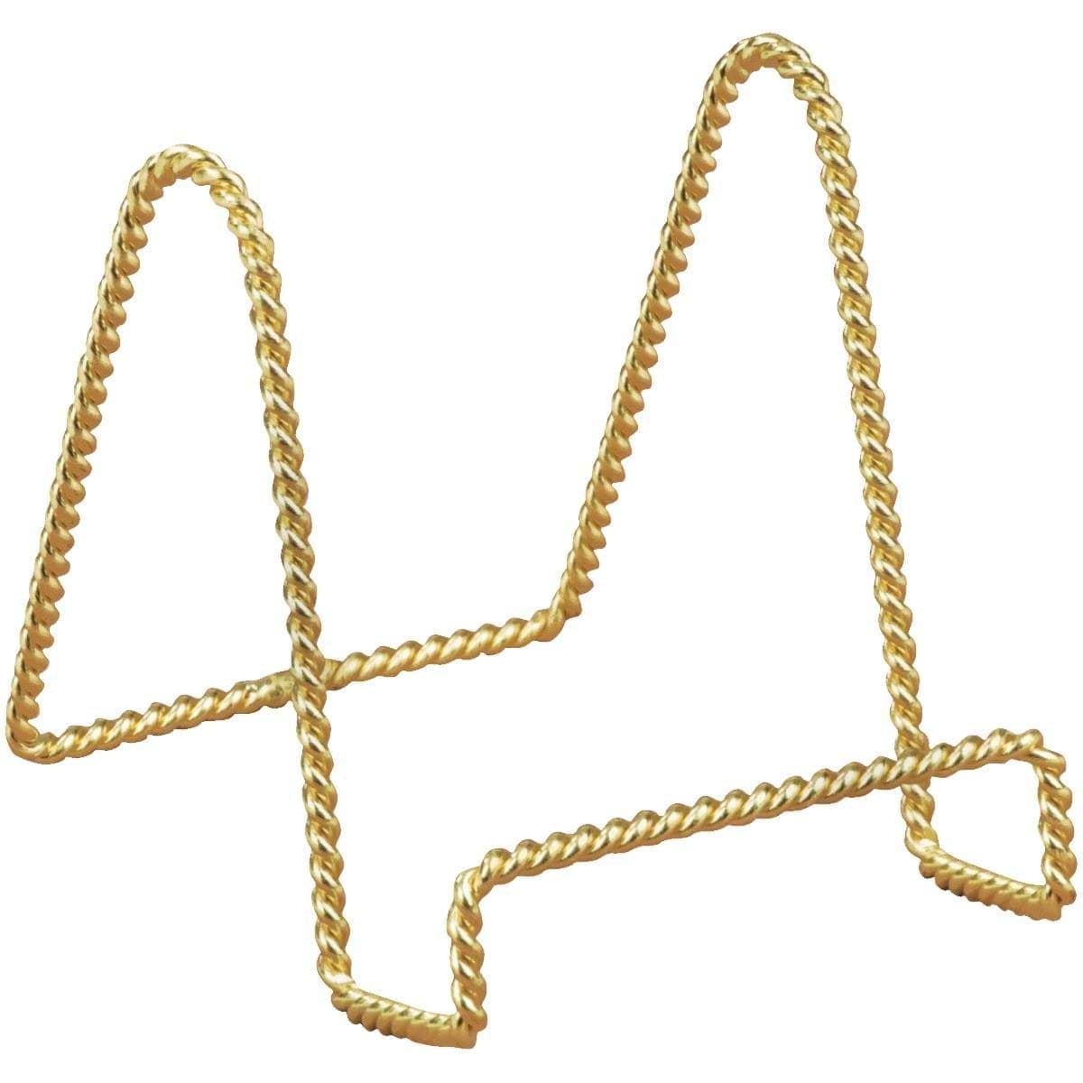 Picture of Tripar Twisted Brass Plate Stand