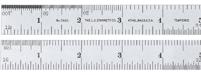 Picture of Ruler Metal - 12"x1"
