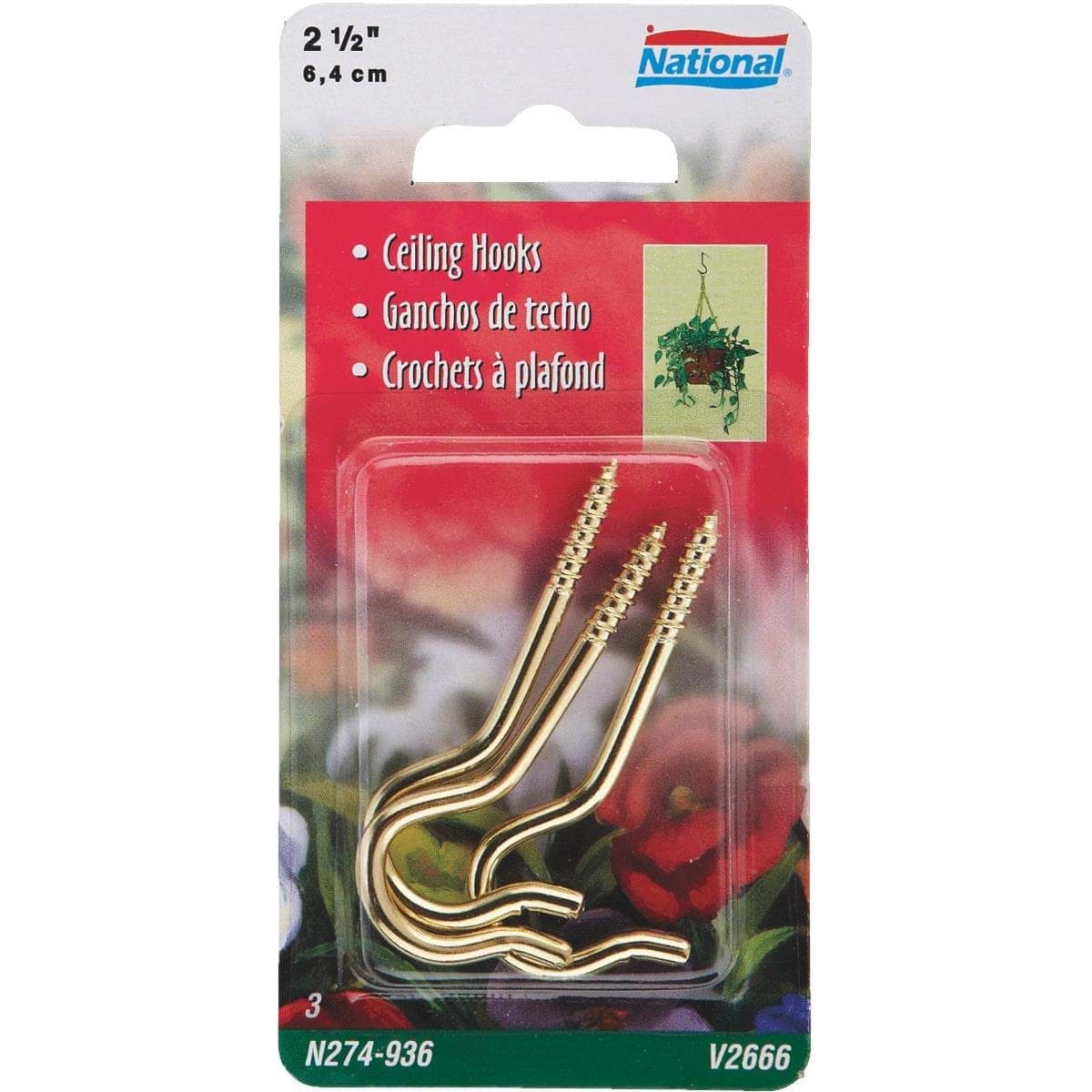 Picture of National 2-1/2" Ceiling Hook
