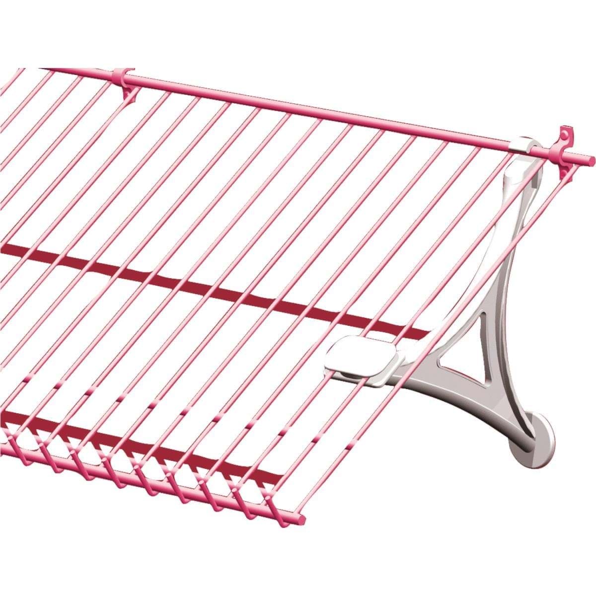 Picture of Closetmaid White Wire Shelf Shoe Support Bracket