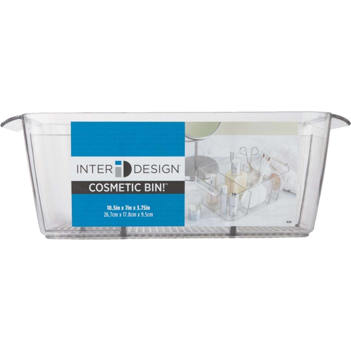 Picture of InterDesign Clarity Divided Cosmetic Storage Tray