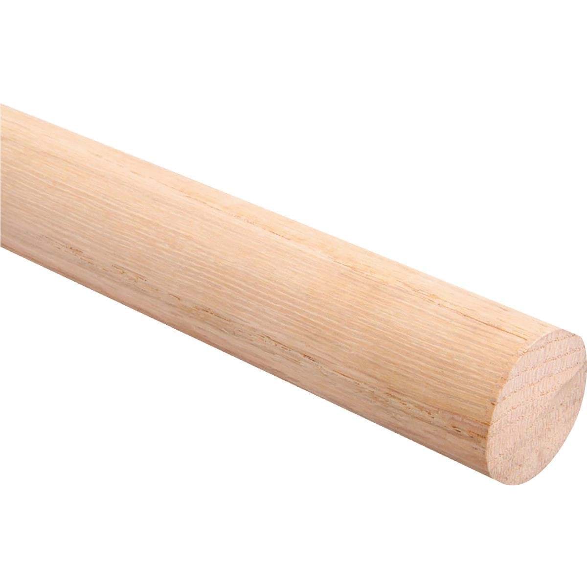 Picture of 6' John Sterling Closet-Pro Heavy-Duty Closet Rod - Natural Wood