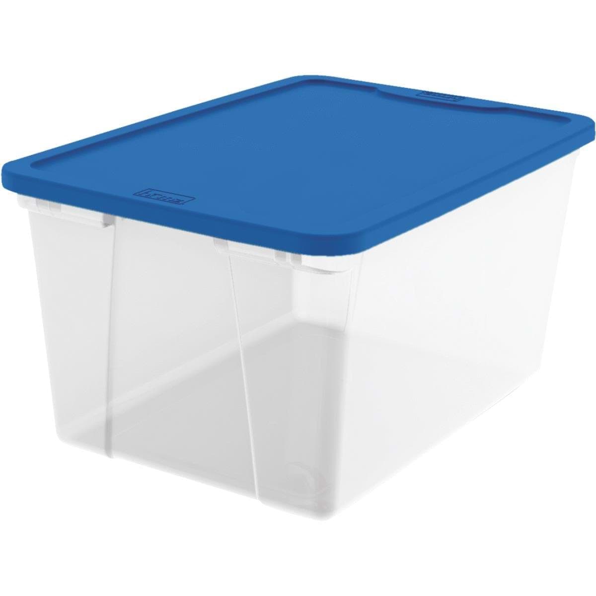 Picture of Homz Clear Storage Tote - 64qt