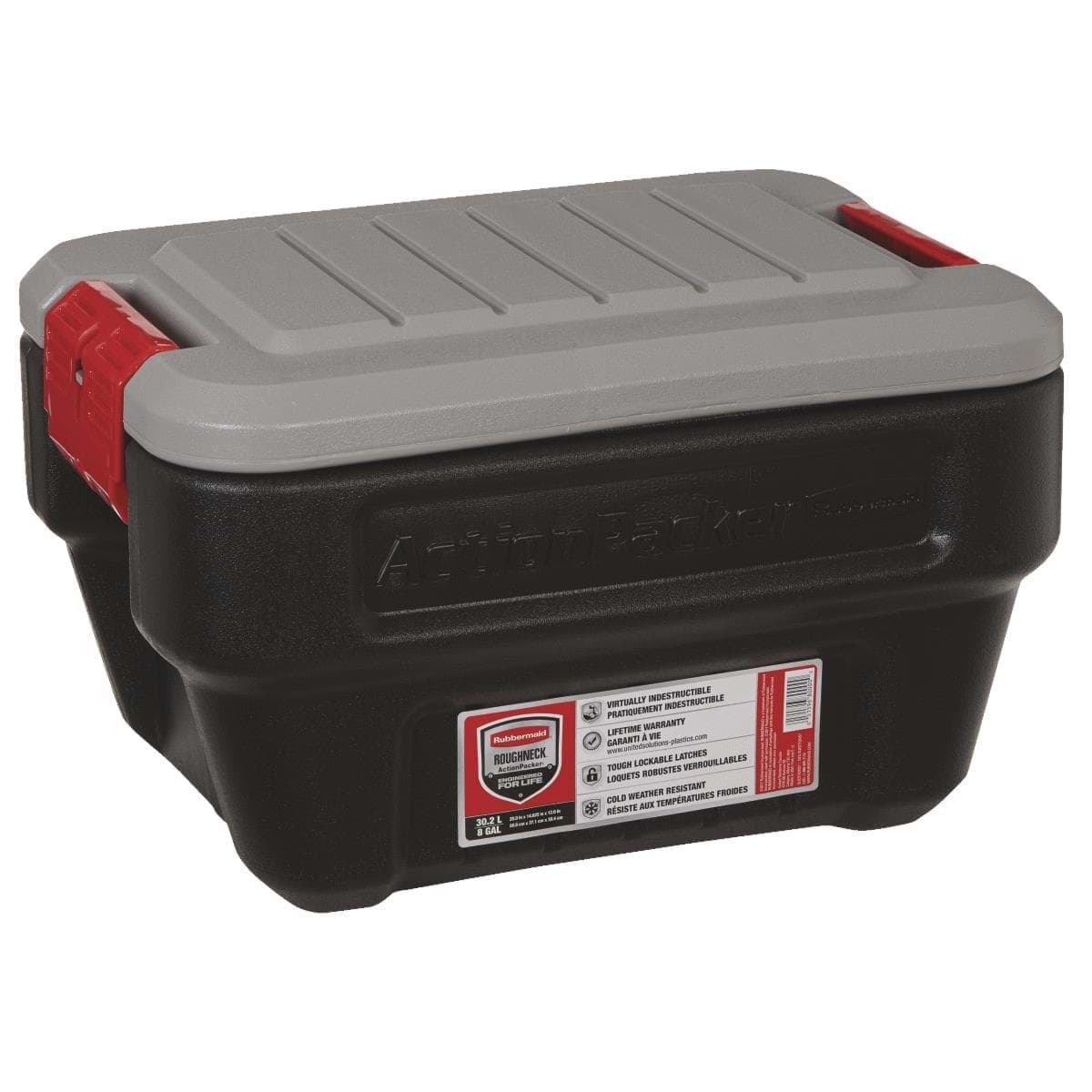 Picture of Rubbermaid ActionPacker Storage Tote - 8 Gal
