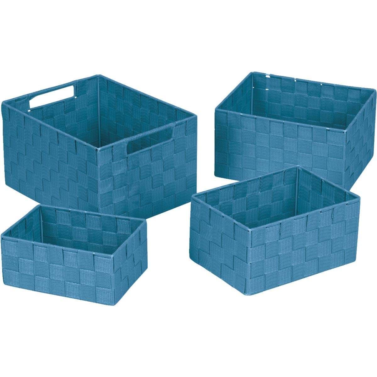 Picture of Home Impressions 4-Piece Woven Storage Basket Set