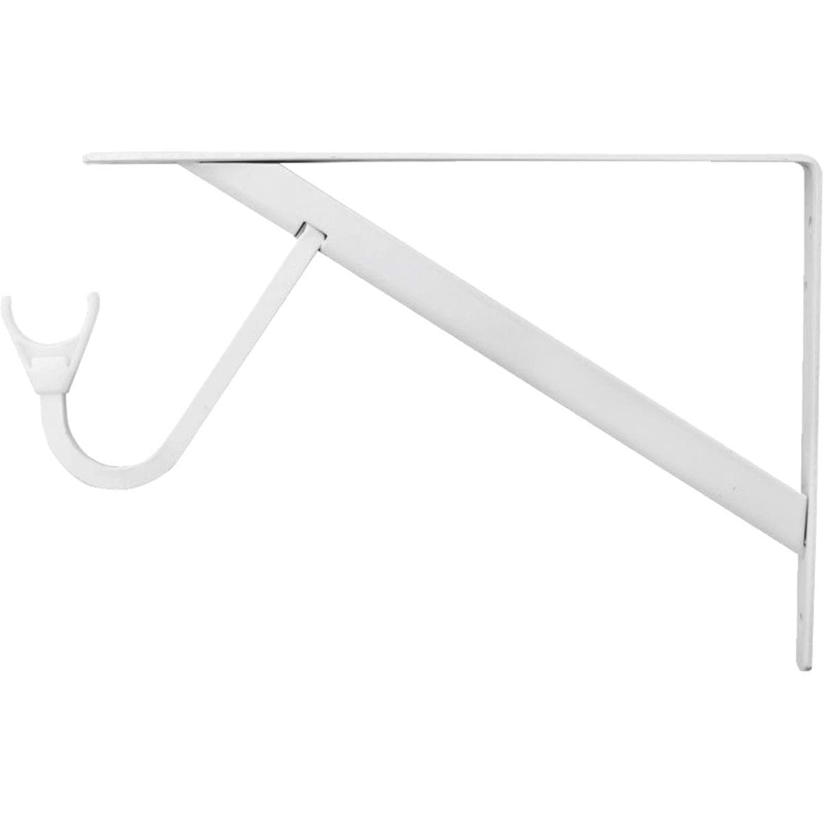 Picture of John Sterling Closet-Pro Shelf & Rod Bracket With Snap-In Closet Pole Hook