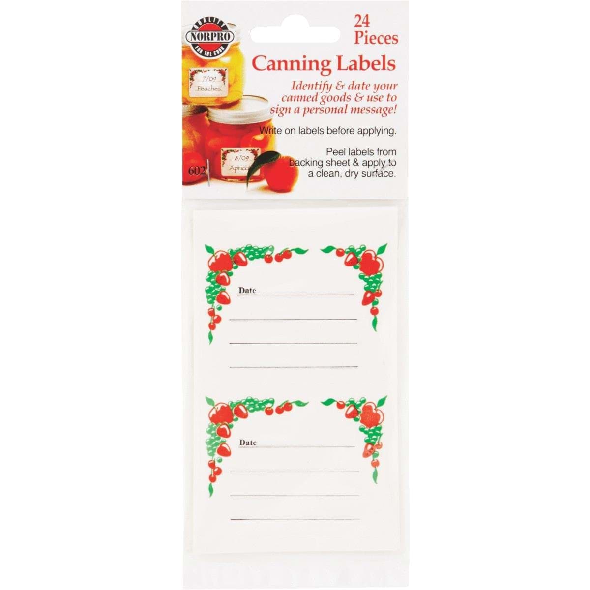 Picture of Norpro Canning Jar Label
