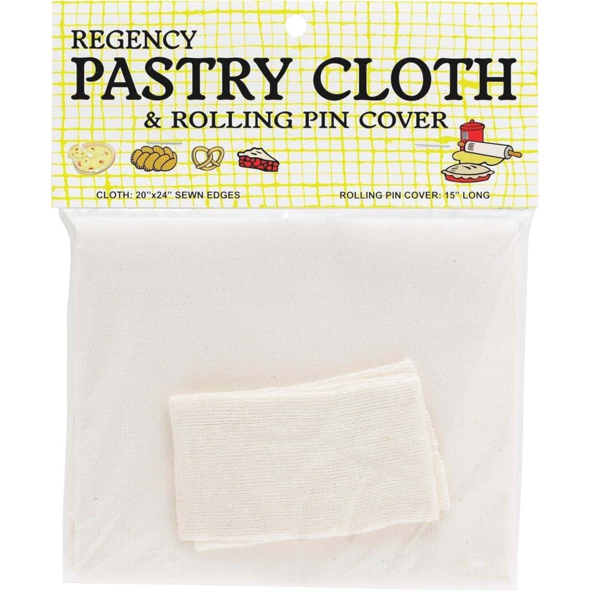 Picture of Regency Pastry Cloth & Rolling Pin Cover Set
