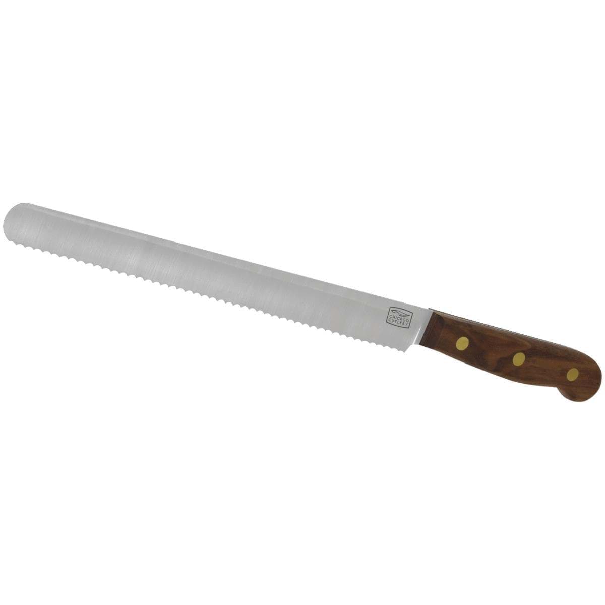 Picture of Chicago Cutlery Walnut Traditions Serrated Slicer & Bread Knife