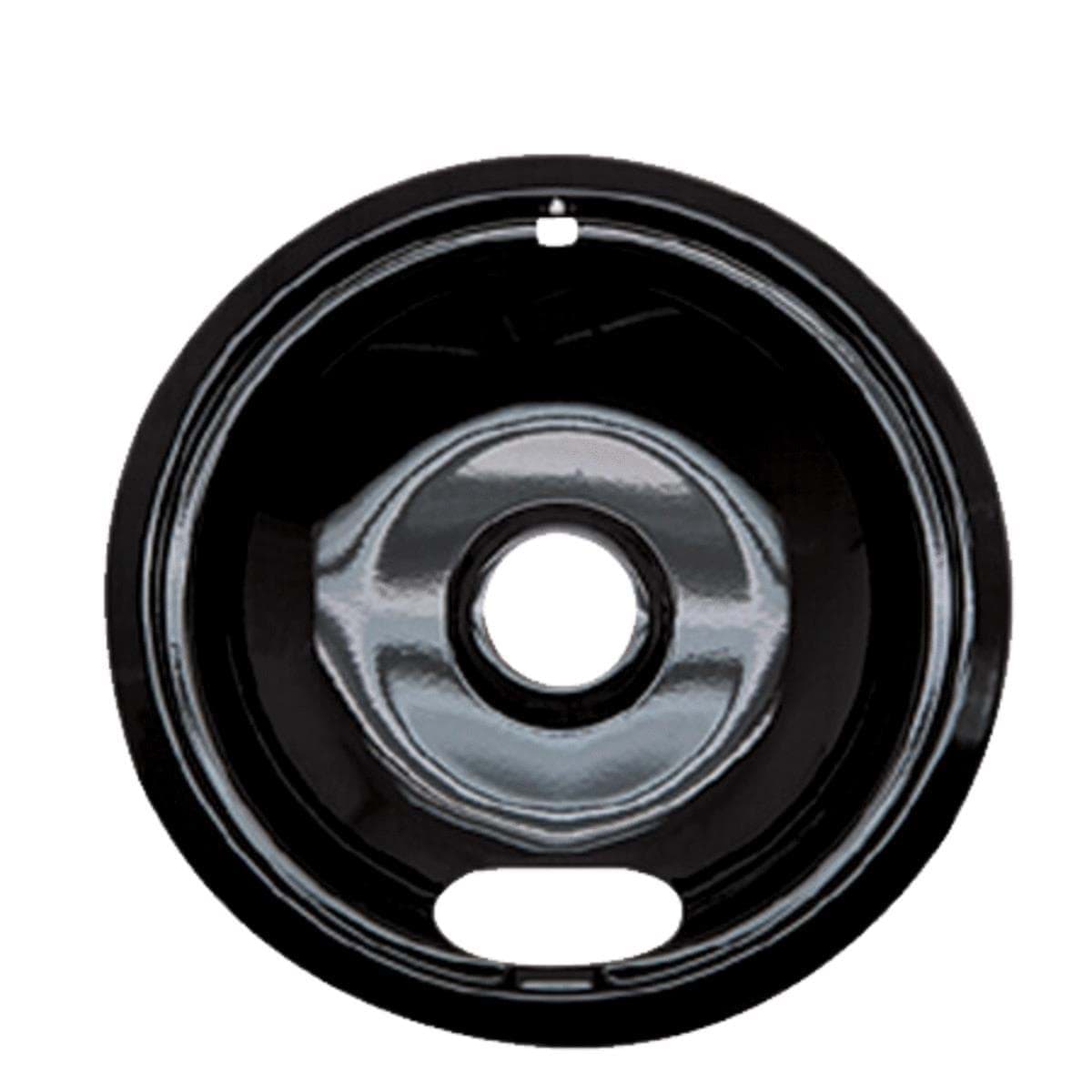 Picture of Black Porcelain Universal Drip Pan