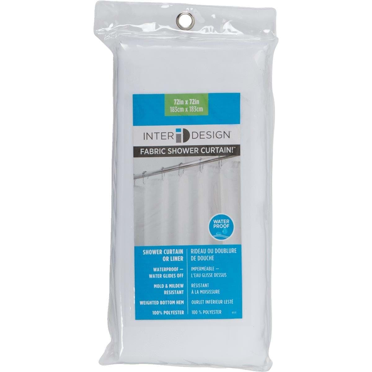 Picture of InterDesign Polyester Shower Curtain Liner