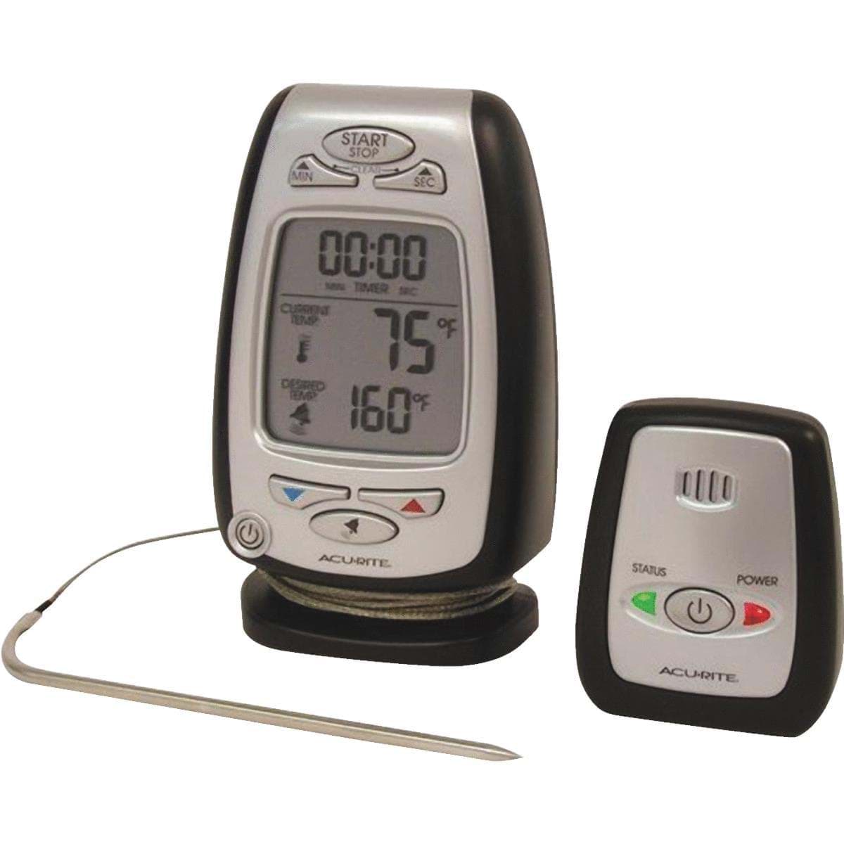 Picture of Acu-rite Wireless Cooking Kitchen Thermometer With Wireless Pager