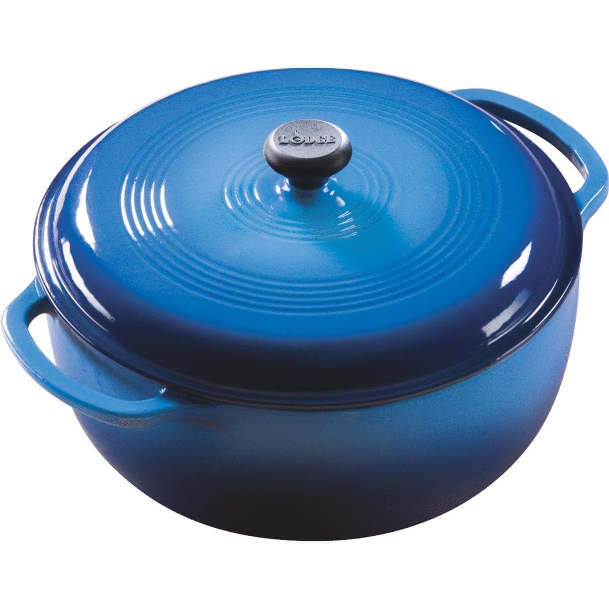 Picture of Lodge 6 Qt Porcelain Enamel Coated Cast Iron Dutch Oven