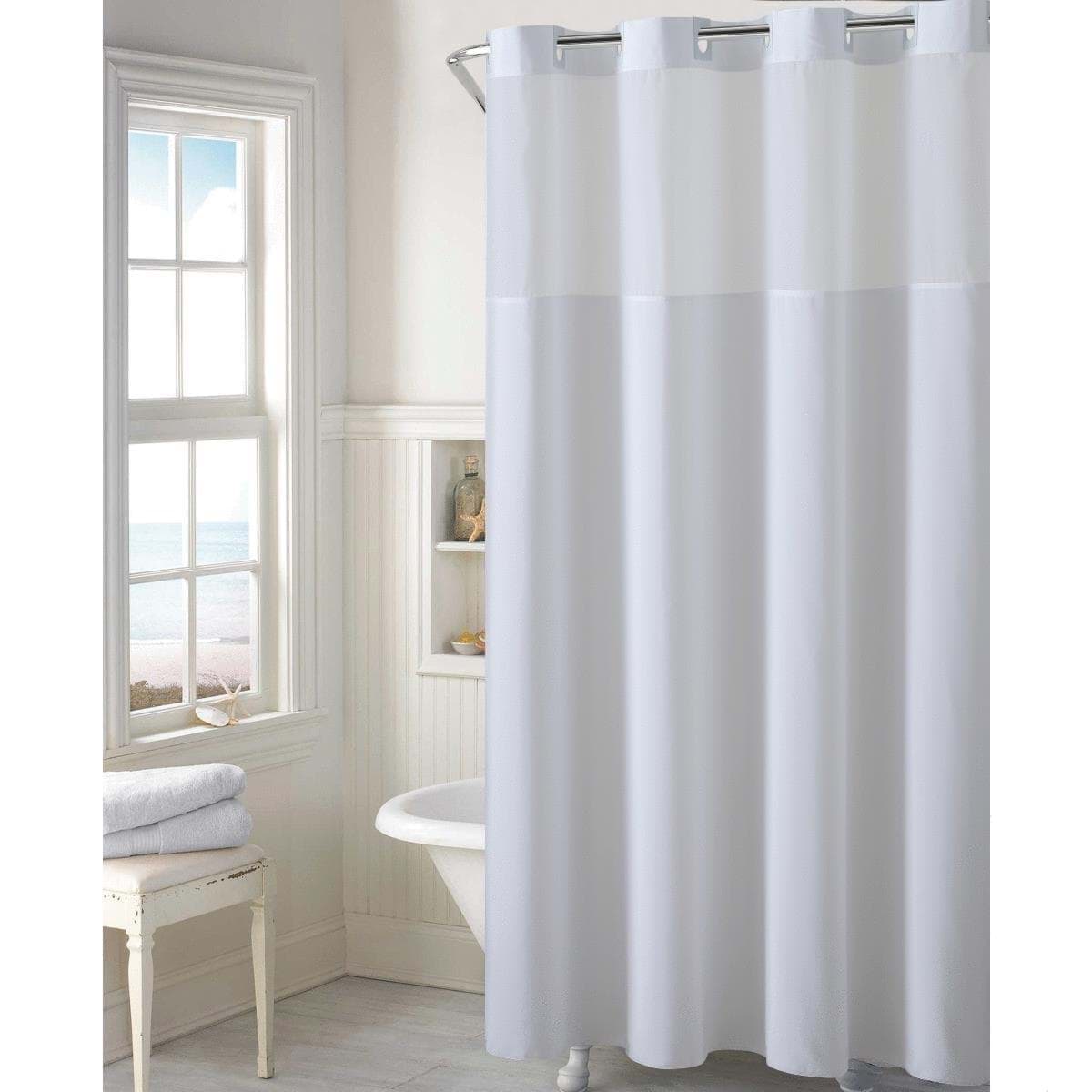 Picture of SureFit EZ-On Hookless Shower Curtain With PEVA Liner