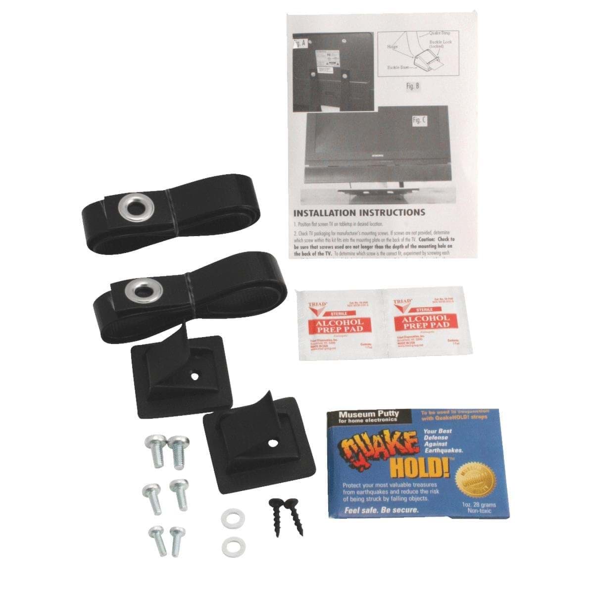 Picture of QuakeHold Flat Screen TV Furniture Safety Strap