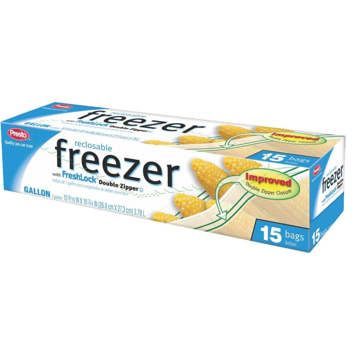 Picture of Presto Reclosable Freezer Bag