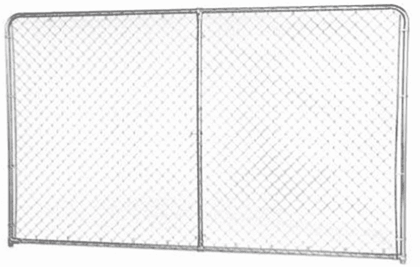 Picture of Fence Master Silver Series Kennel Panel