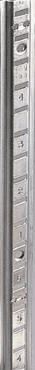 Picture of Knape & Vogt 233 Series Surface-Mount Pilaster Standard