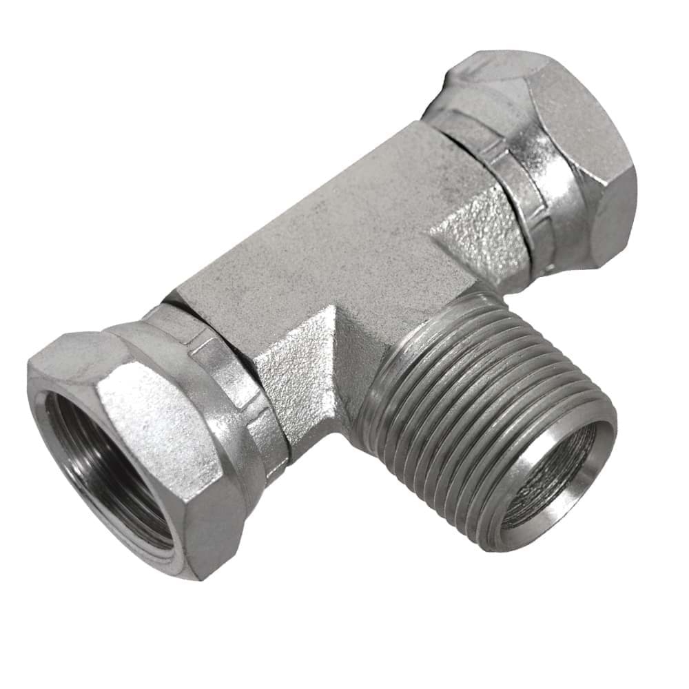 Picture of 3/8 In. Male Pipe X 3/8 In. Female Pipe Swivel X 3/8 In. Female Pipe Swivel