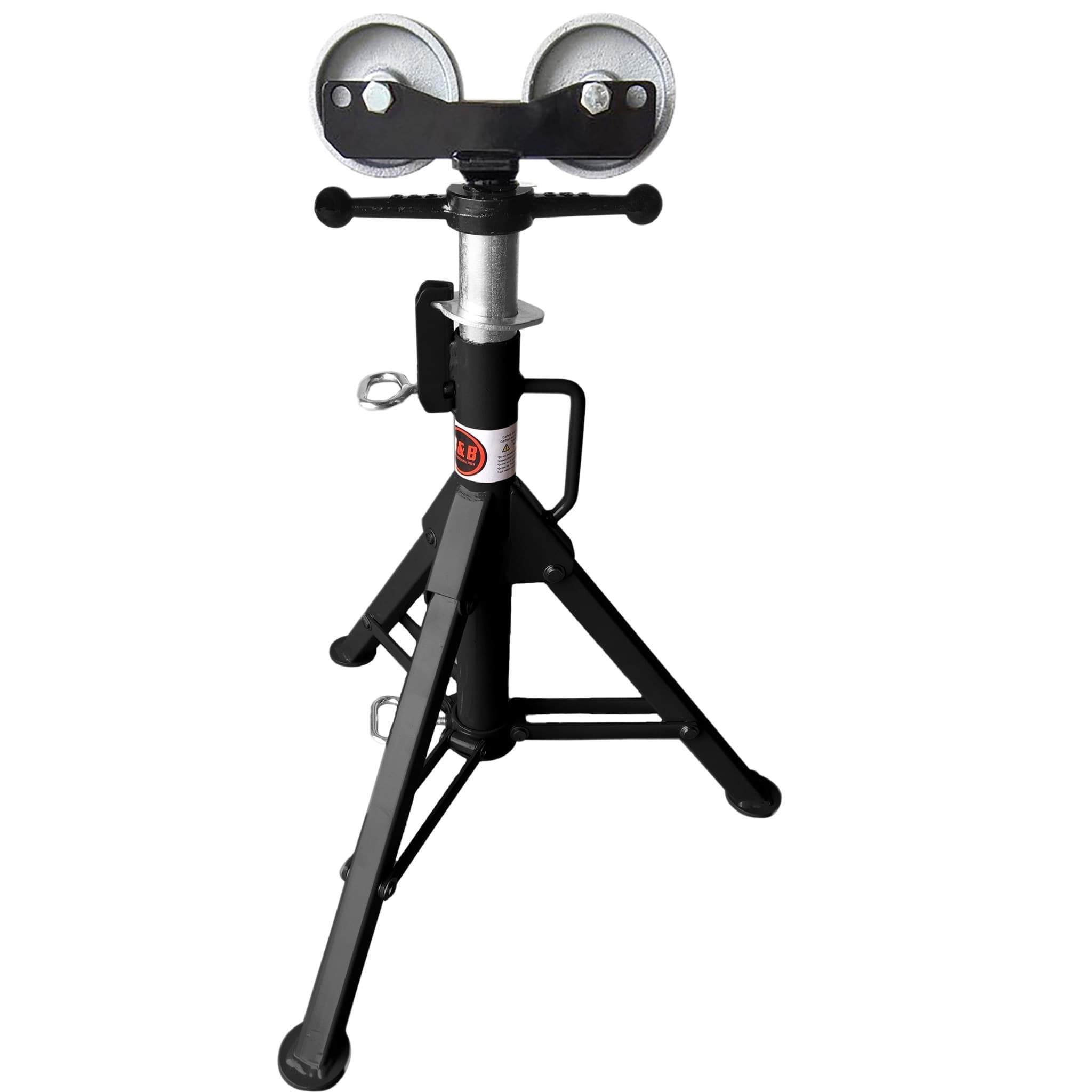 Picture of Pipe Jack Folding Leg - Roller Head w/ Stainless Steel Wheels