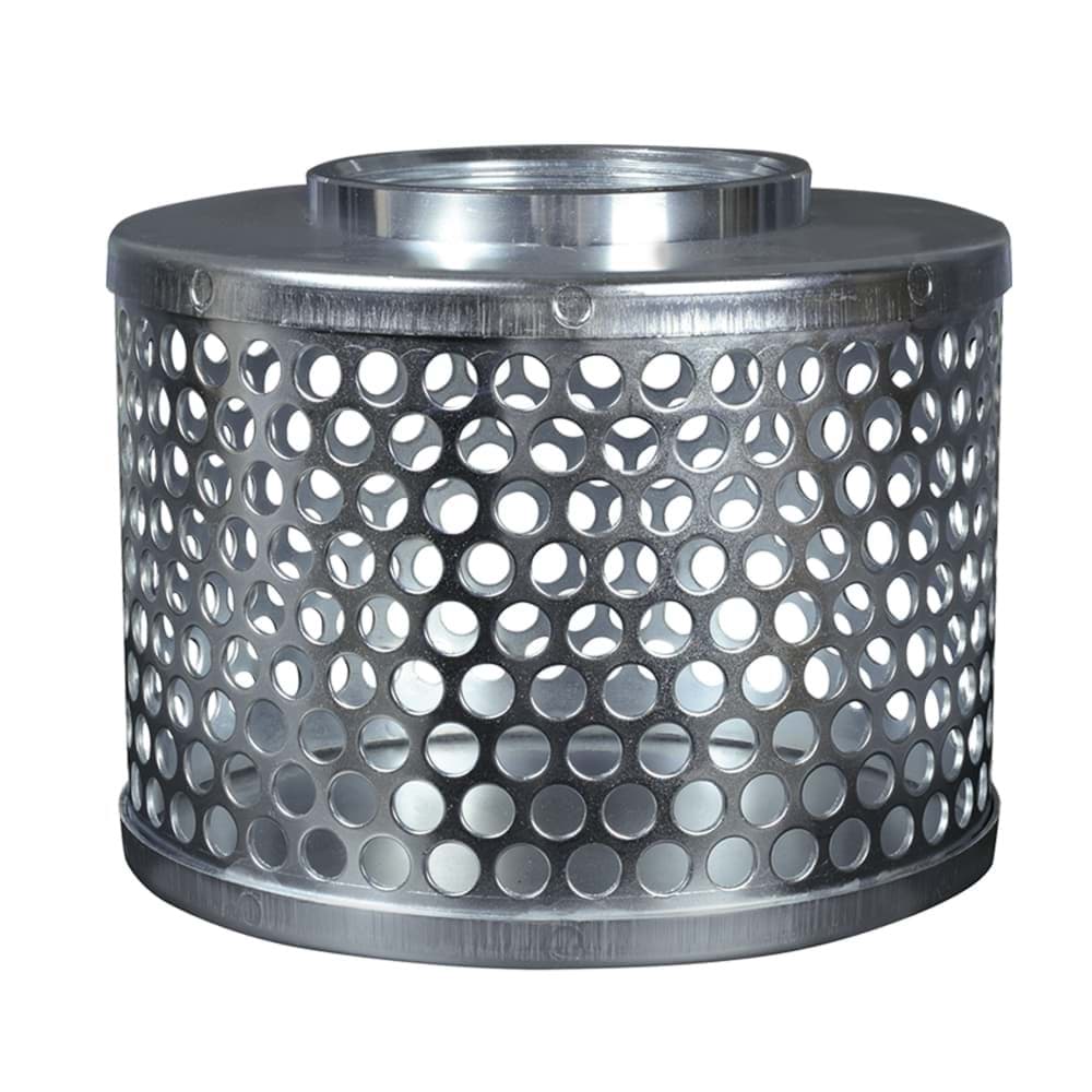Picture of 2 In. Round Hole Suction Strainers — Plated Steel