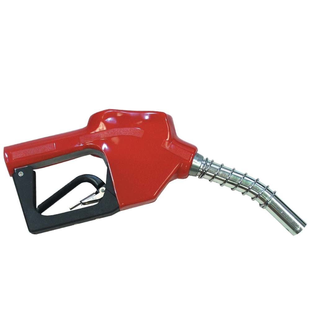 Picture of 3/4 In. Red Automatic Shut-Off Fuel Nozzle — 3/4 In. Spout