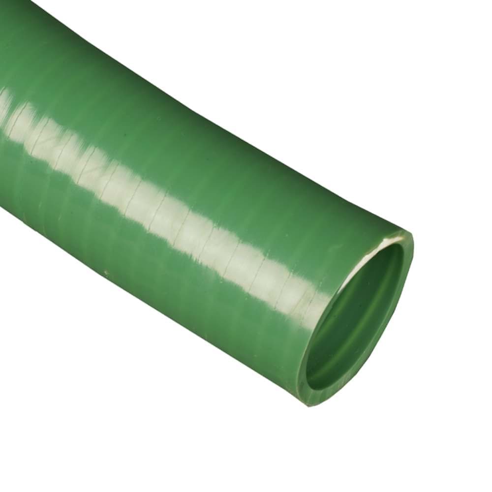 Picture of 2 In. Green PVC Suction Hose (Style G) — Bulk 100 ft