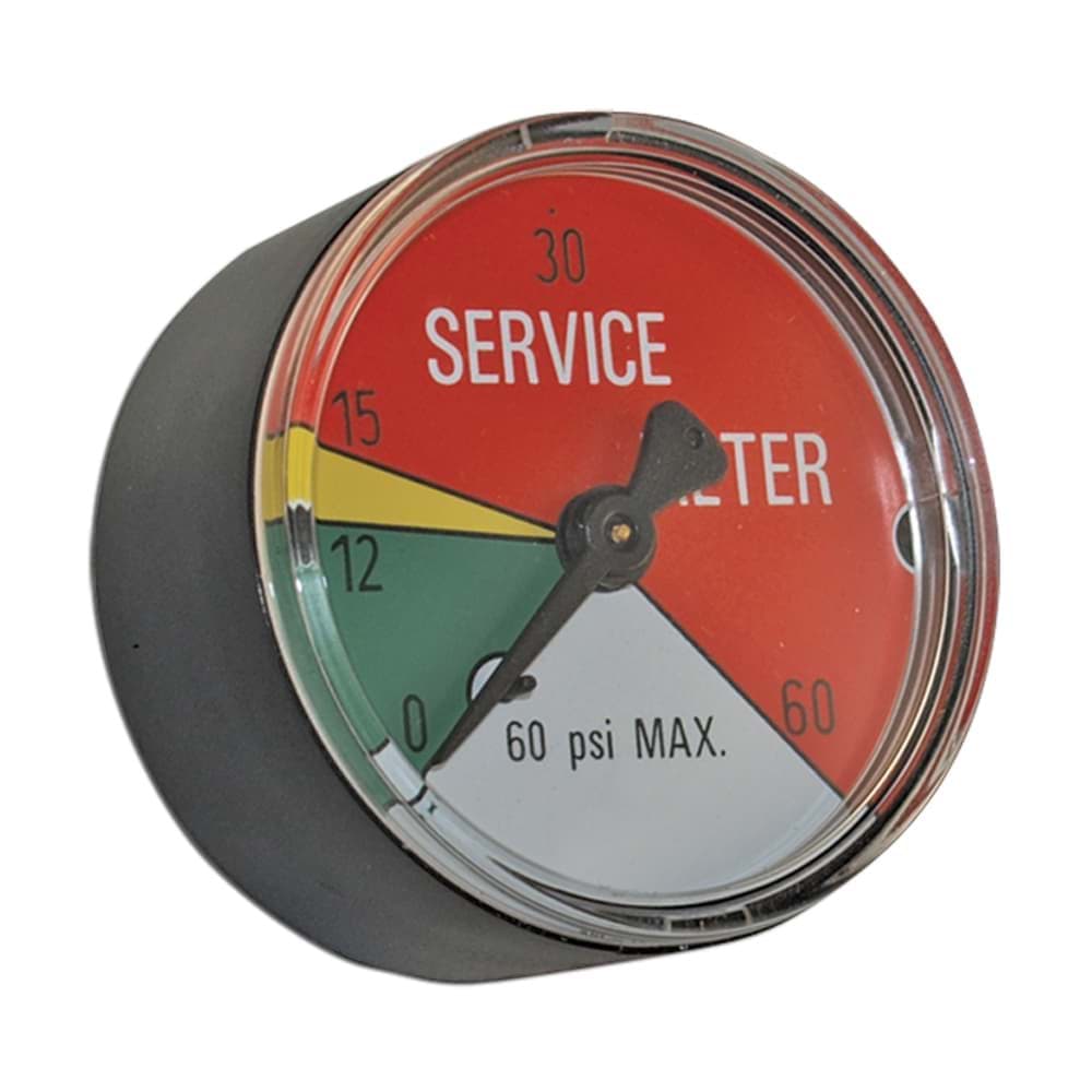 Picture of 2 In. 0-15 PSI Filter Indicator Gauge (1/8 In. Back Mount)