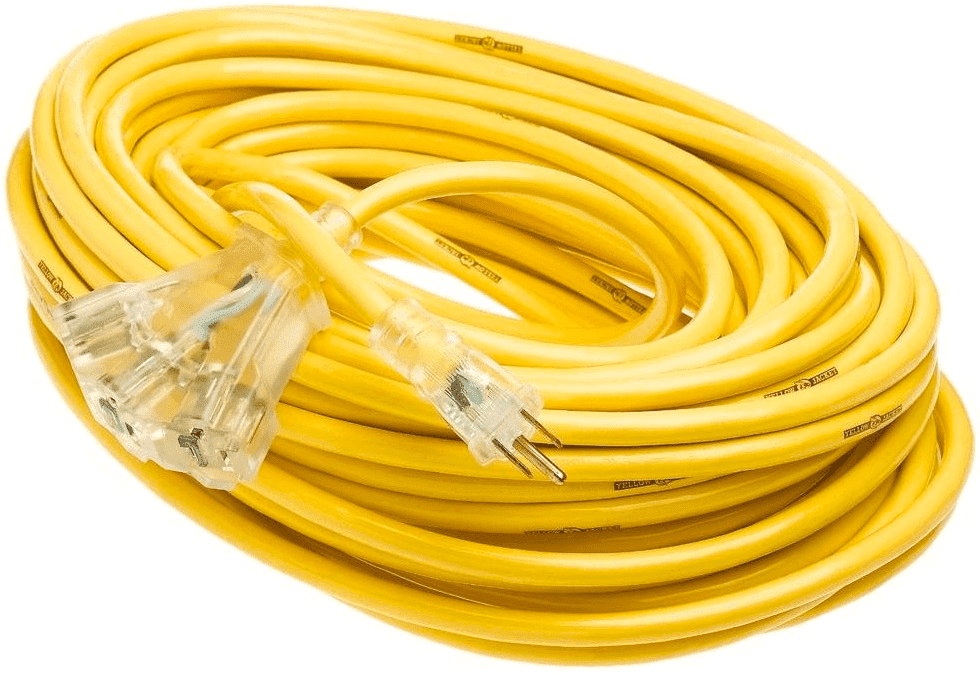Picture of Extension Cord 3-Outlet 12/3 Gauge w/ Lighted End – 100’