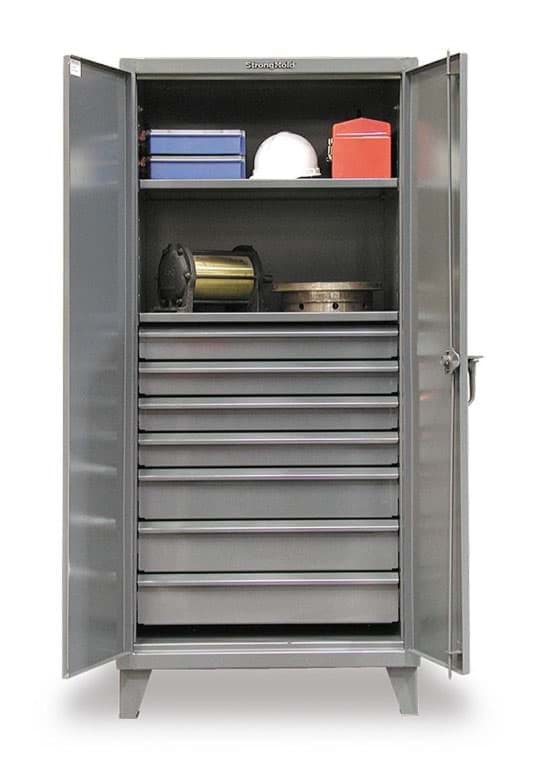 Picture of Industrial Cabinet with 7 Drawers - 36"x24"x72"