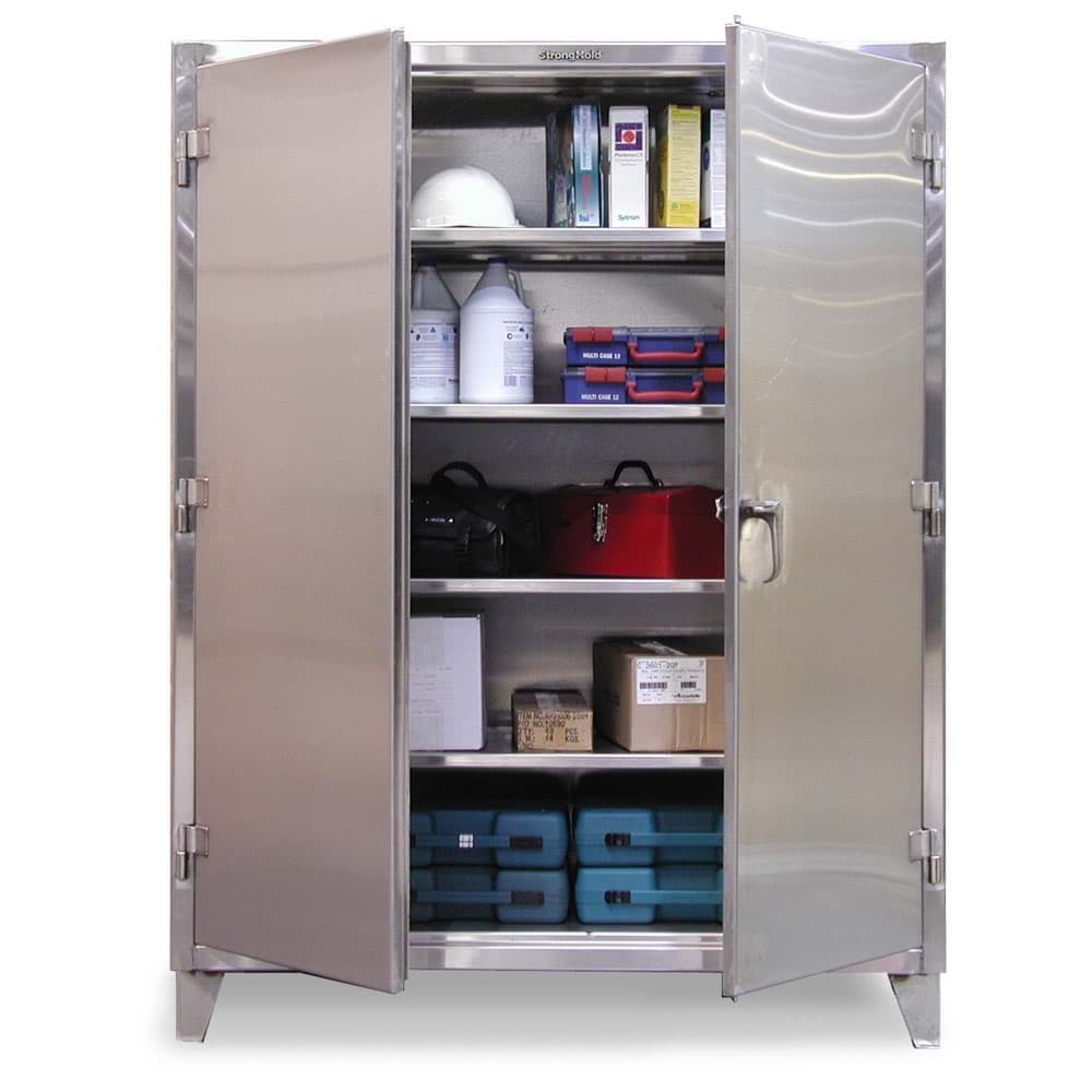 Picture of Stainless Steel Industrial Cabinet - 48"x24"x72"