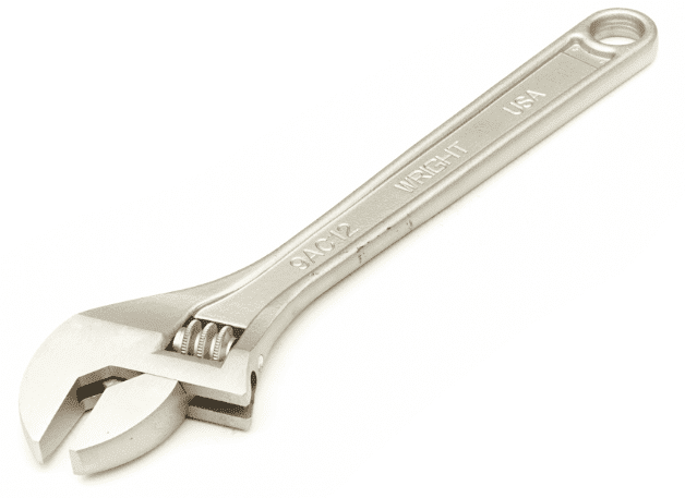 Picture of Adjustable Wrench Chrome Wright – 12”