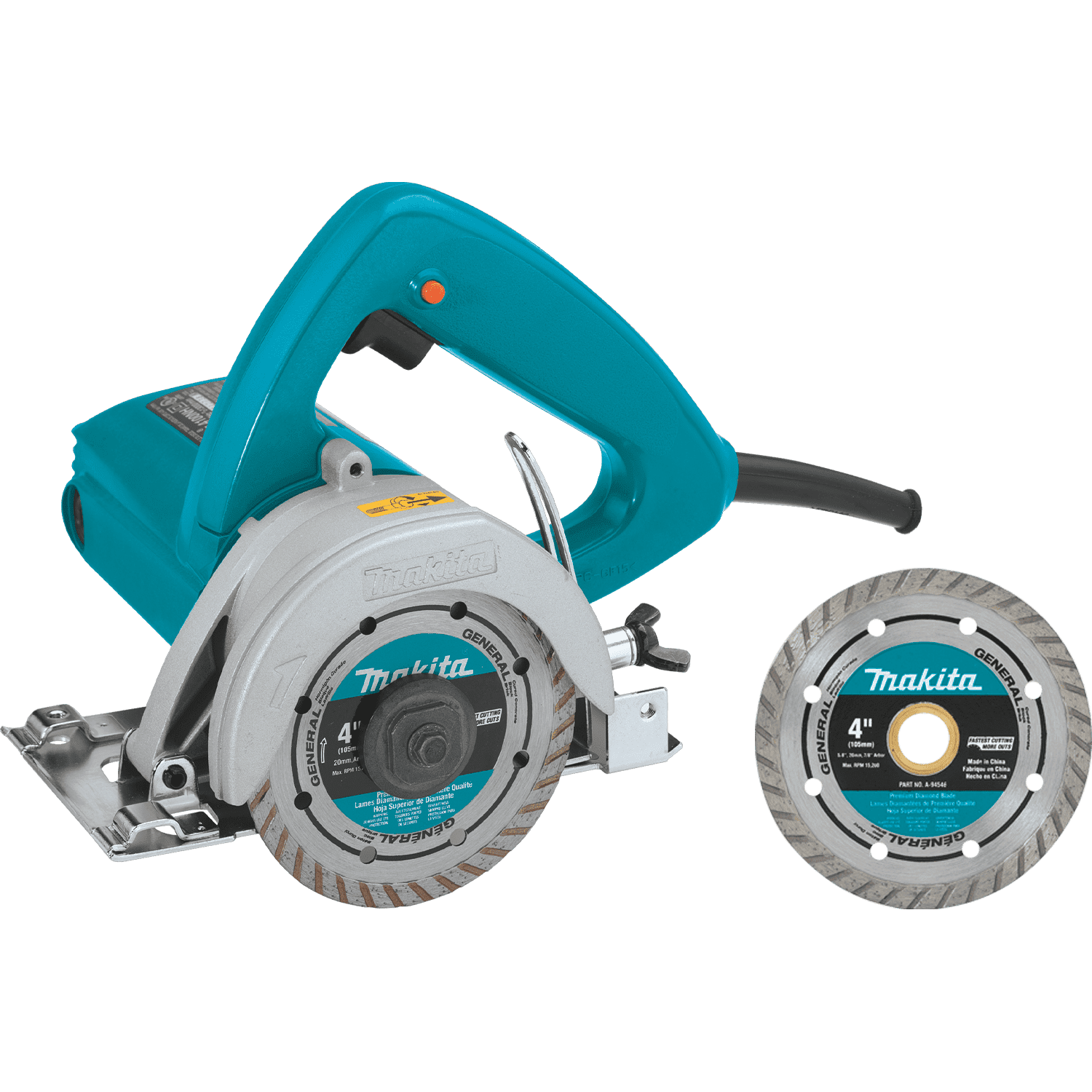 Picture of 4-3/8" Masonry Saw, with 4" Diamond Blade