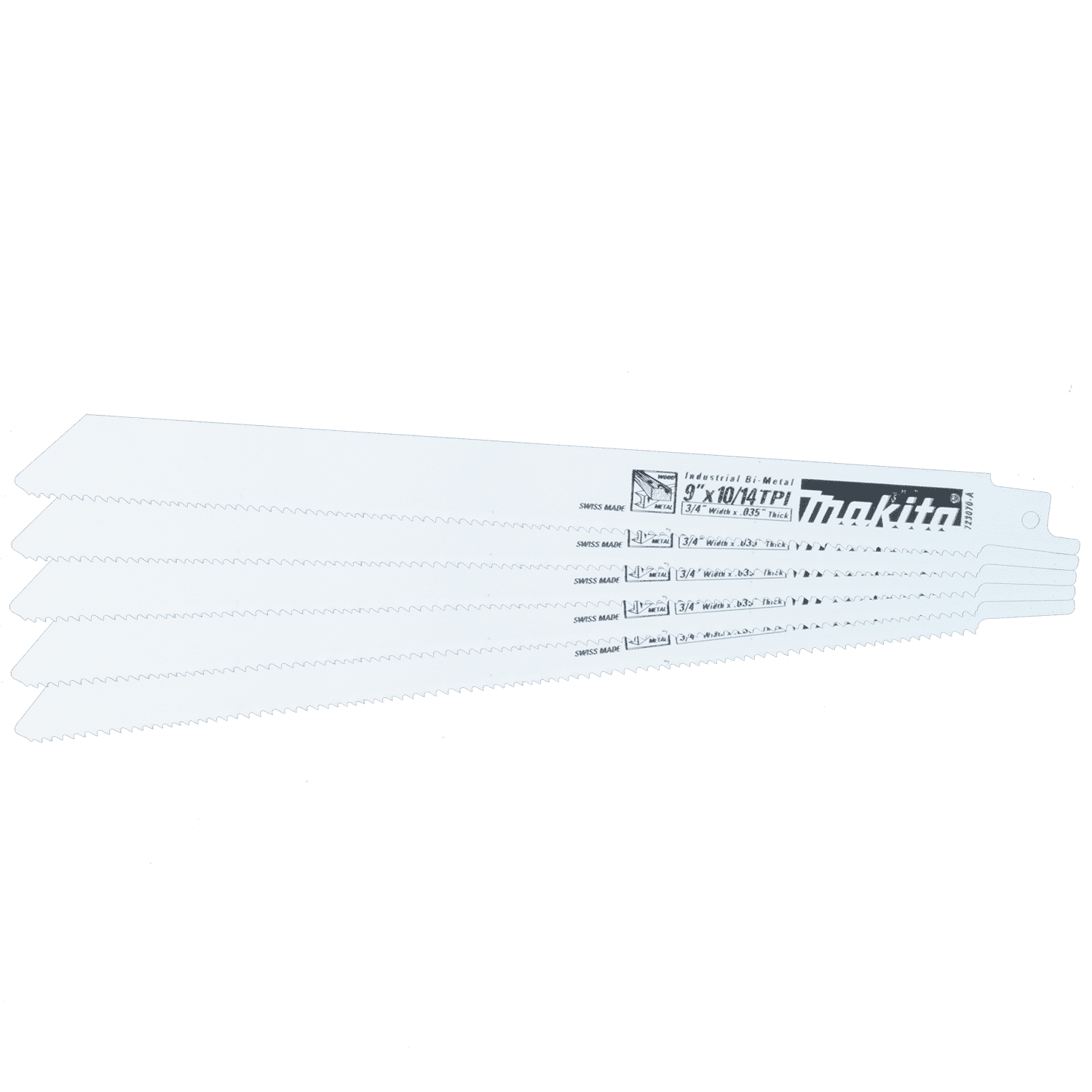 Picture of 9" All-Purpose Recipro Saw Blade, 10/14TPI, 5/pk
