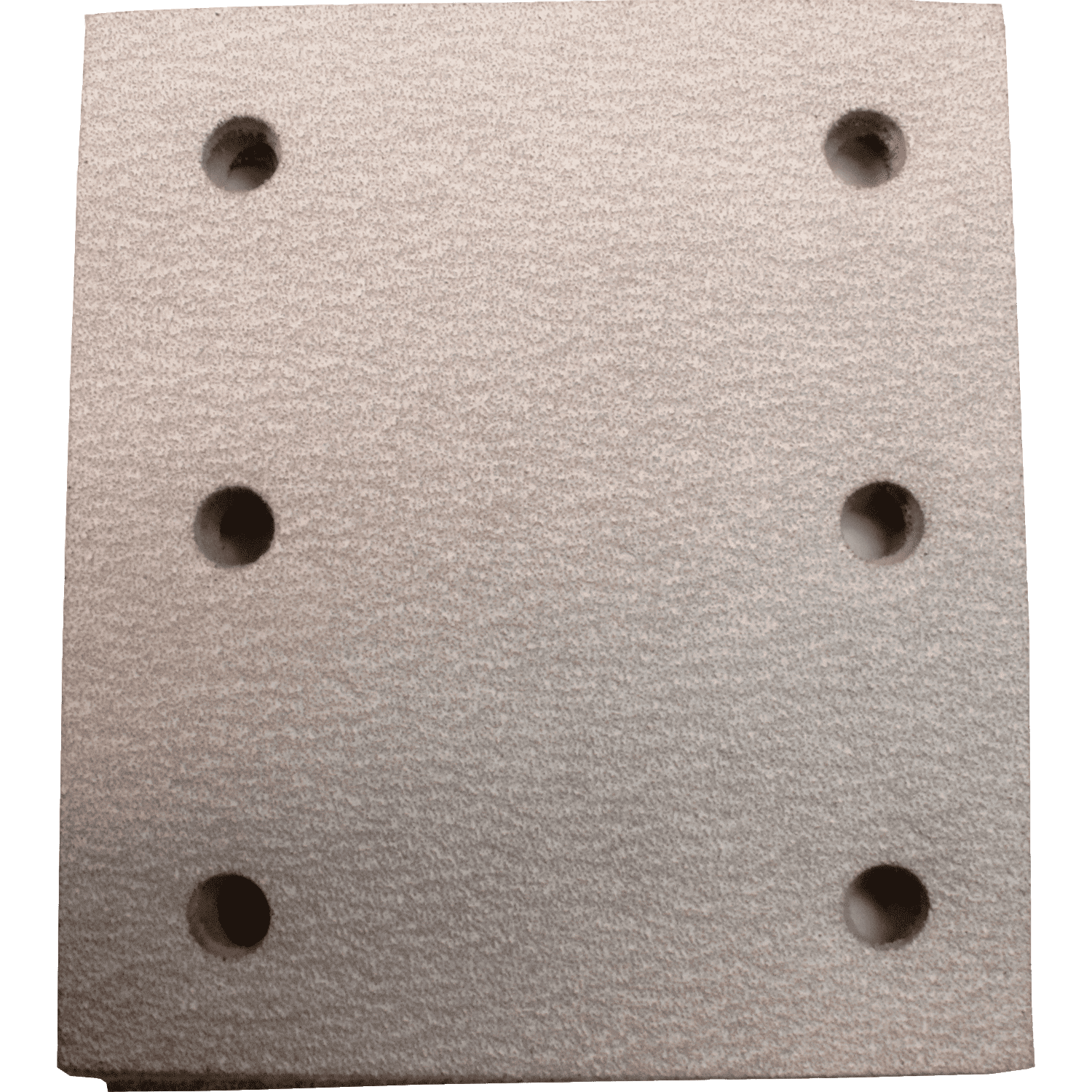 Picture of 4" x 4-1/2" Abrasive Paper, Hook and Loop, 80 Grit, 5/pk