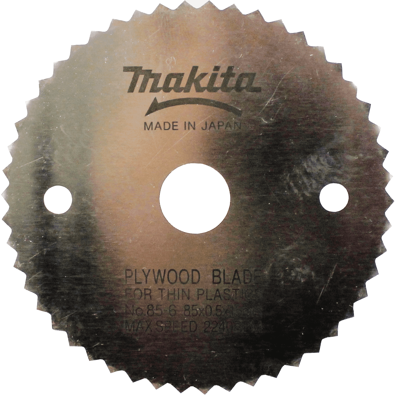 Picture of 3-3/8" 50T Steel Circular Saw Blade, Thin Material