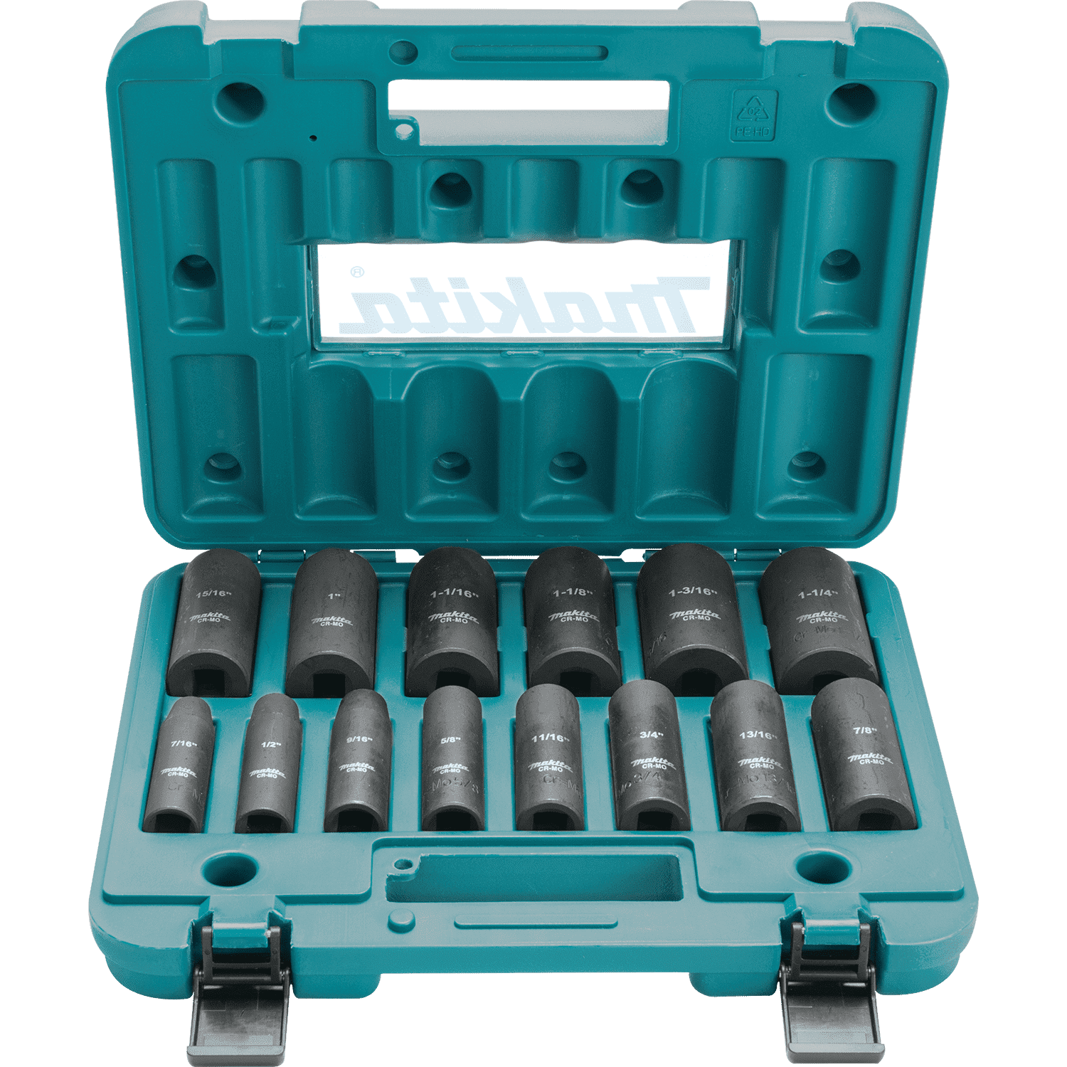 Picture of 14 Pc. 1/2" Drive Deep Well Impact Socket Set