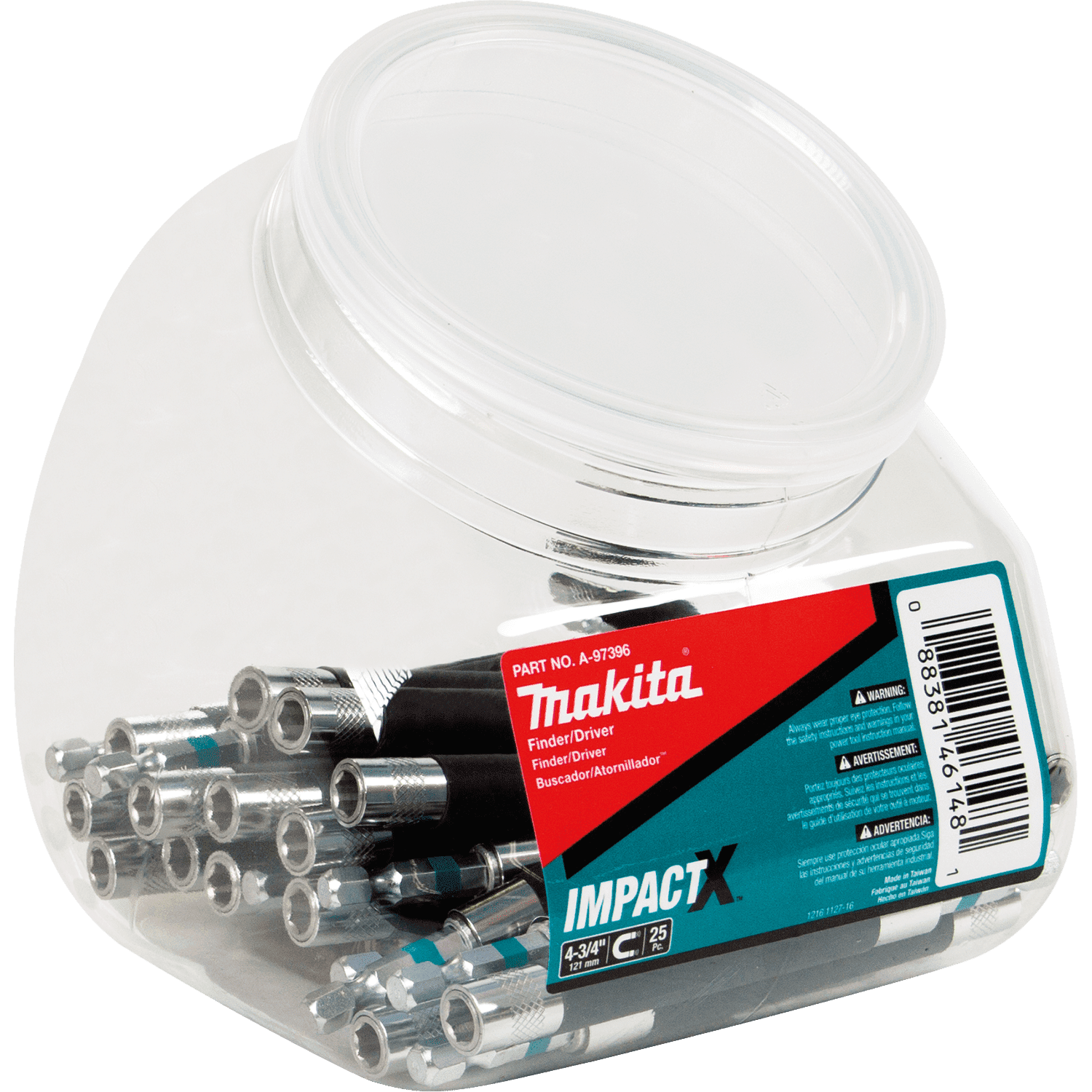 Picture of ImpactX 4-3/4" Finder/Driver, 25/pk, Jar