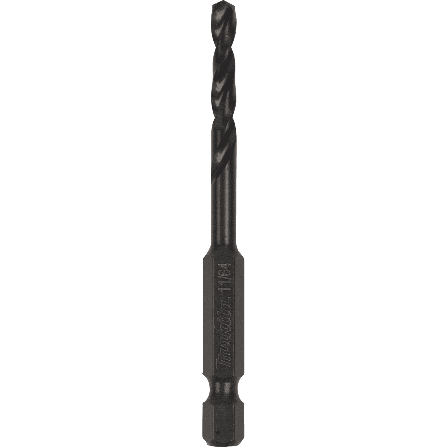 Picture of 11/64" Black Oxide Drill Bit, 1/4" Hex Shank