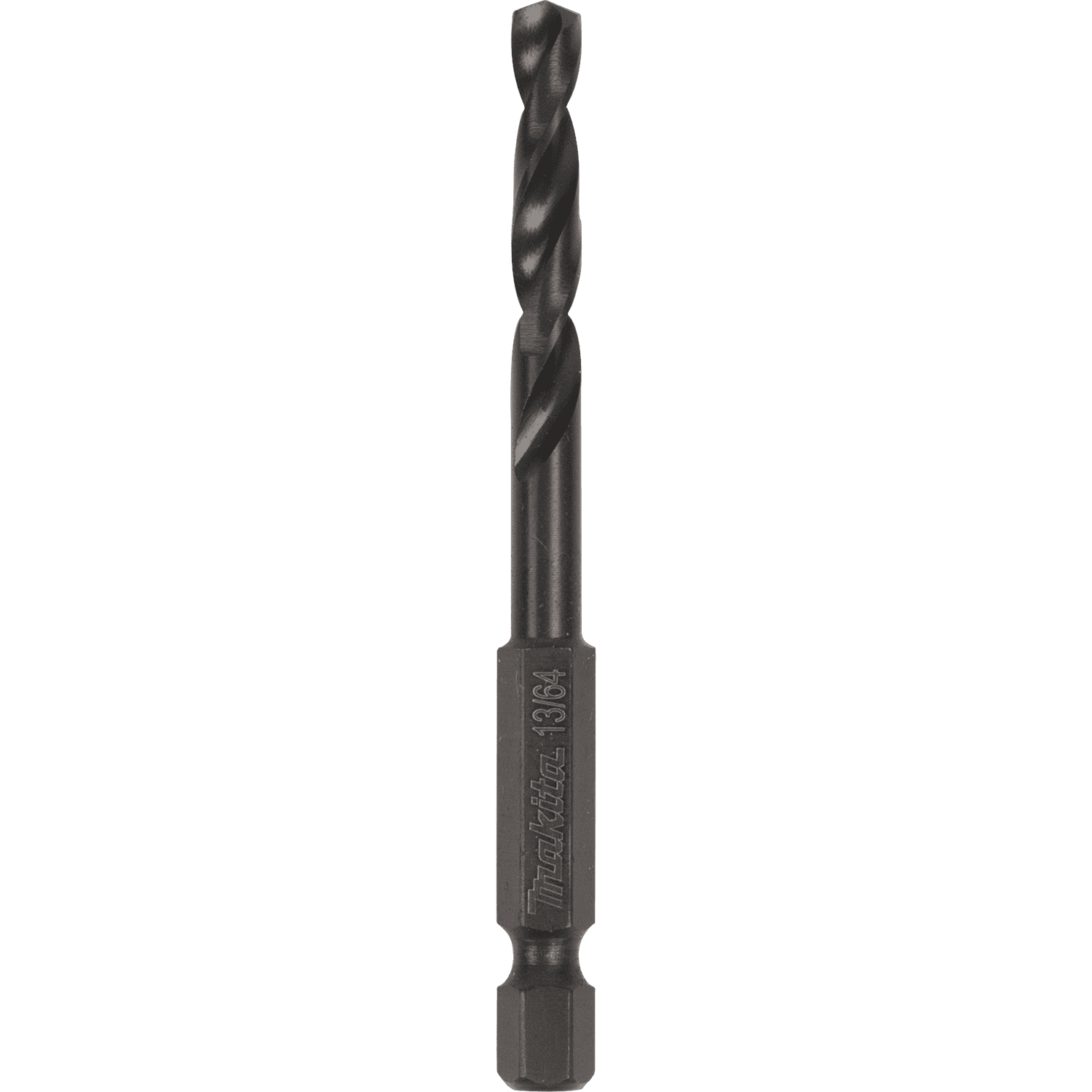 Picture of 13/64" Black Oxide Drill Bit, 1/4" Hex Shank