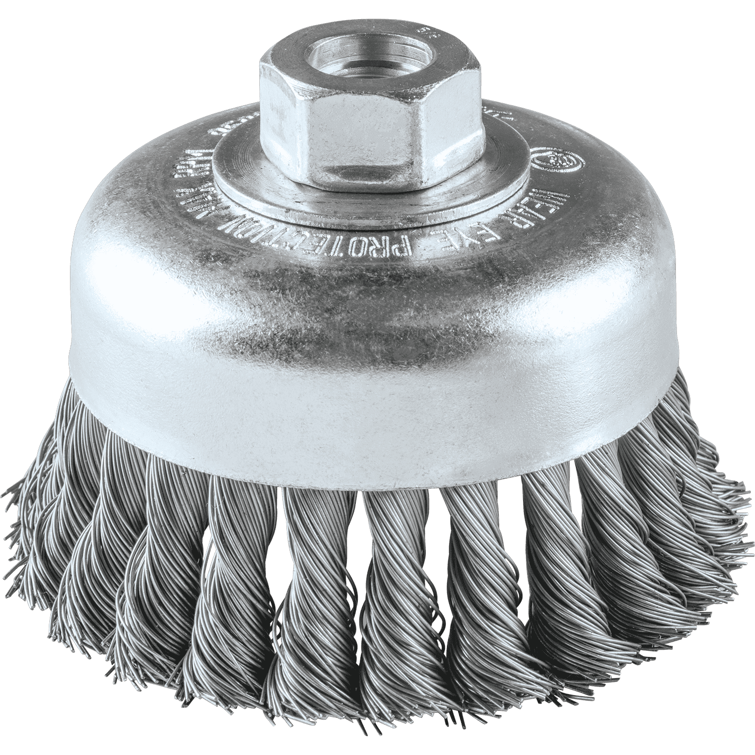 Picture of 4" Knot Wire Cup Brush, 5/8"-11
