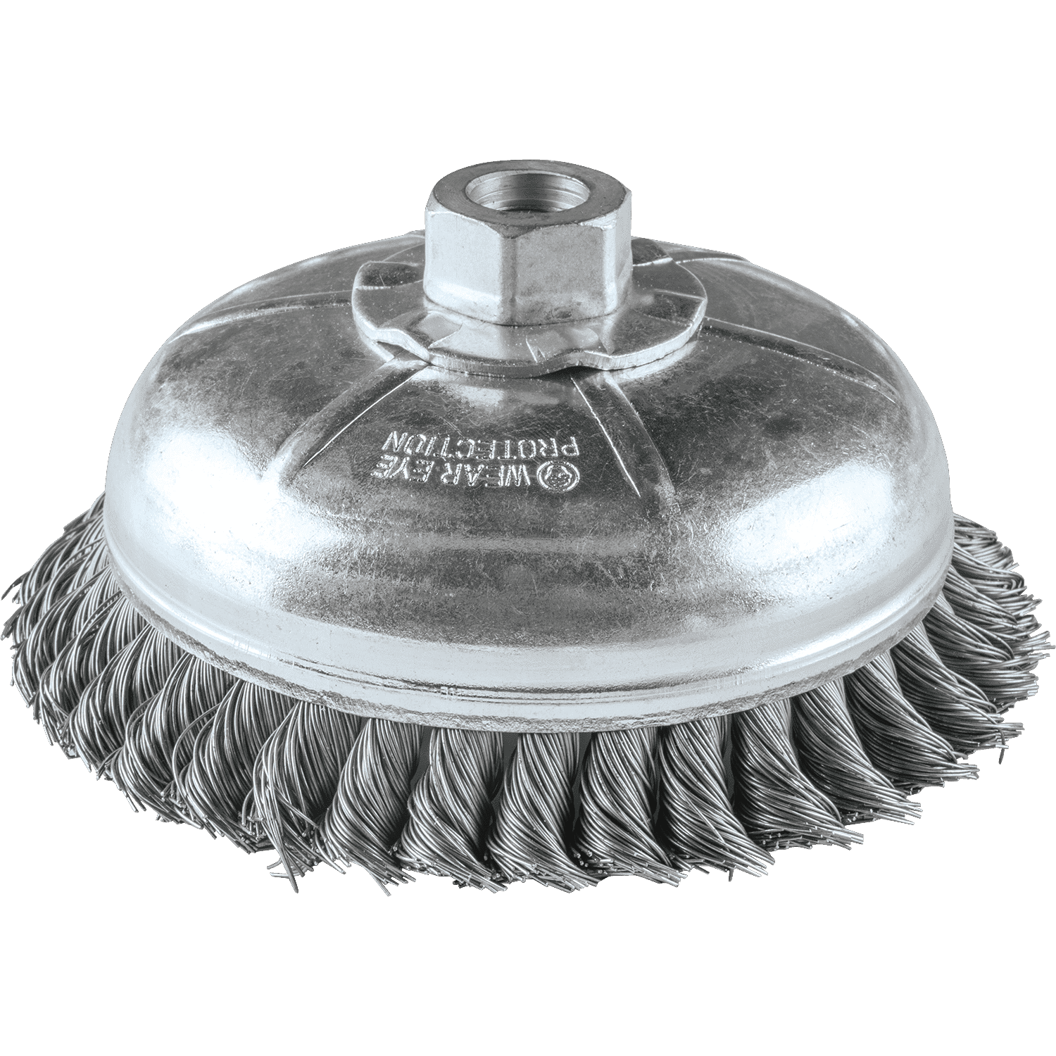Picture of 6" Knot Wire Cup Brush, 5/8"-11