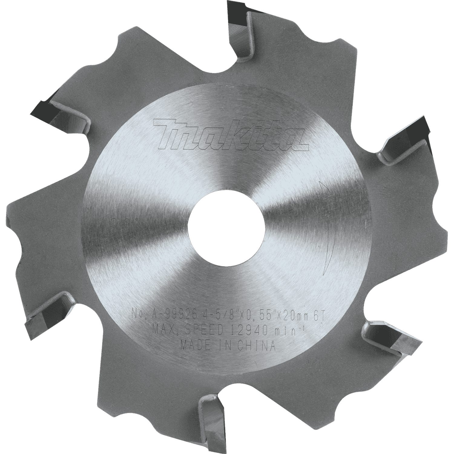 Picture of 4-5/8" (2 mm) Aluminum Grooving Carbide-Tipped Saw Blade, 90º