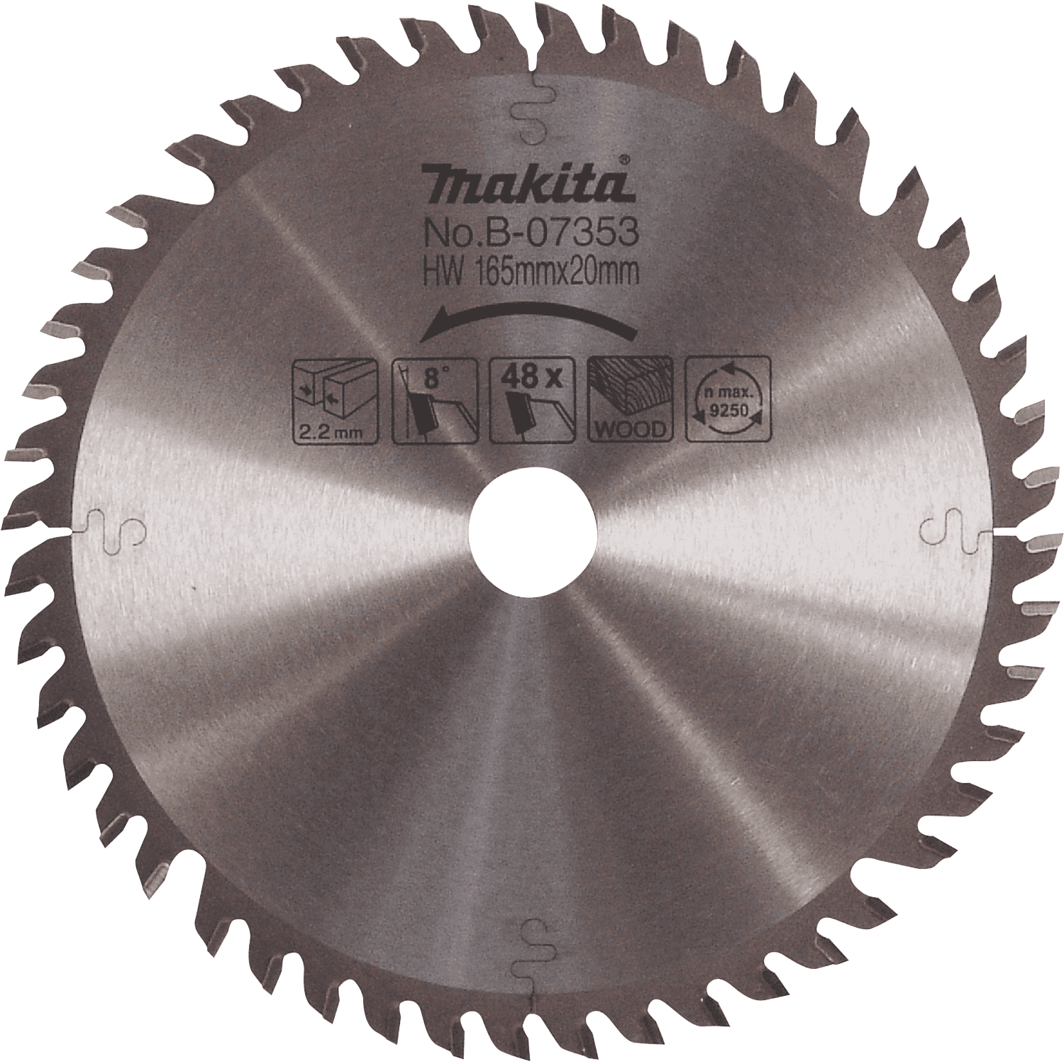 Picture of 6-1/2" 48T Carbide-Tipped Saw Blade
