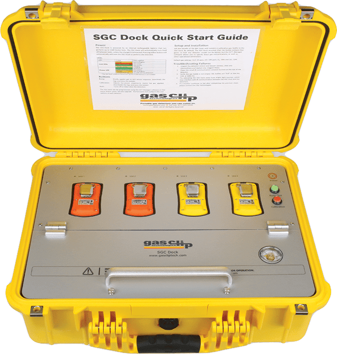 Picture of Gas Detector Gas 1 Gas Clip Technologies - Docking Station