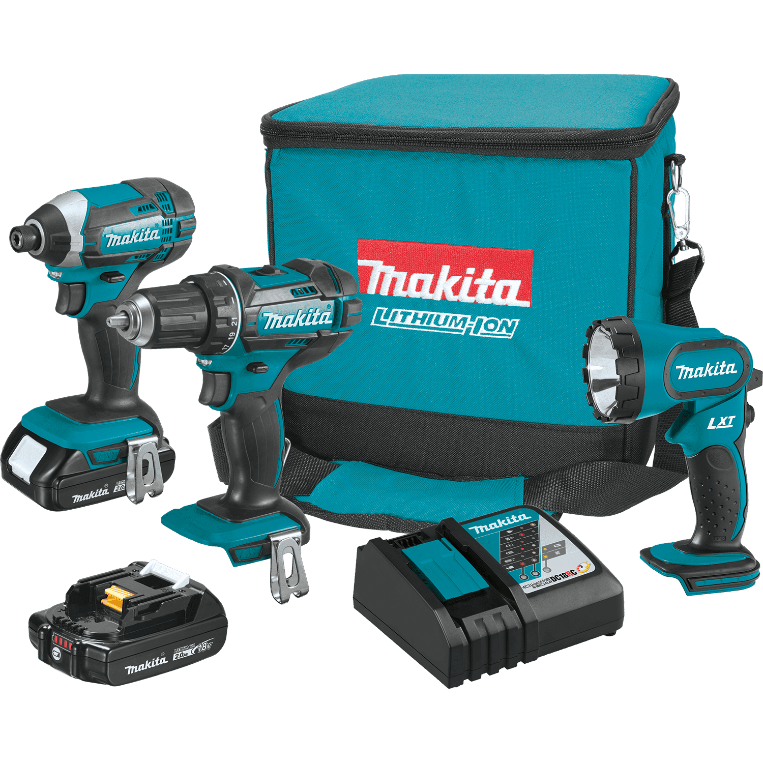 Picture of 18V LXT Lithium-Ion Compact Cordless 3-Pc. Combo Kit (2.0Ah)