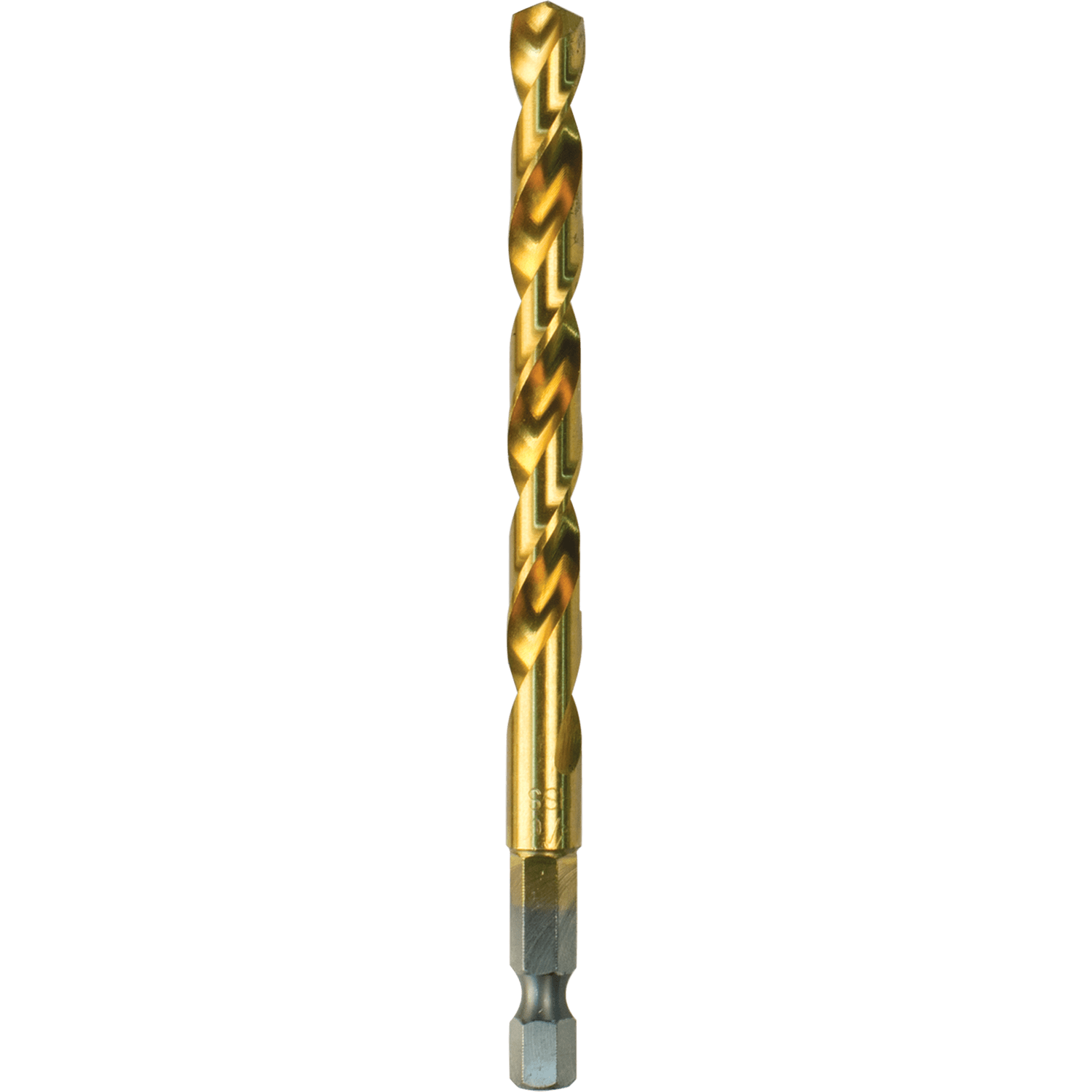 Picture of 5/16" Titanium Coated Drill Bit, 1/4" Hex Shank