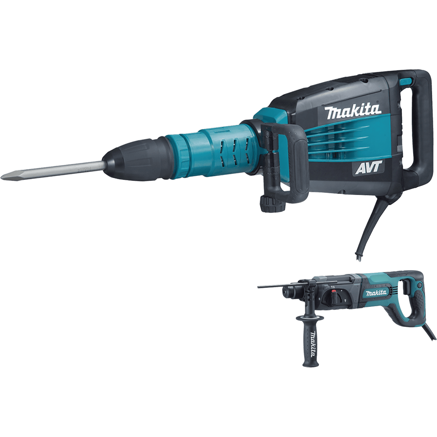 Picture of 27 lb. AVT Demolition Hammer, accepts SDS-MAX bits and 1" Rotary Hammer